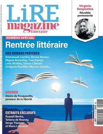 Couverture du livre « Lire magazine litteraire n 511 : numero special rentree litteraire - sept 2022 - nos romans preferes » de  aux éditions Lire Magazine