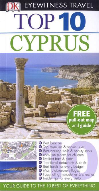 Couverture du livre « Top 10 ; Cyprus » de Jack Hughes aux éditions Dorling Kindersley Uk