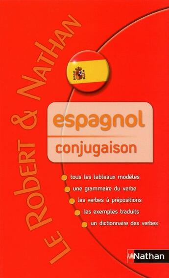 Couverture du livre « Espagnol ; conjugaison » de Antonio Argueso aux éditions Nathan