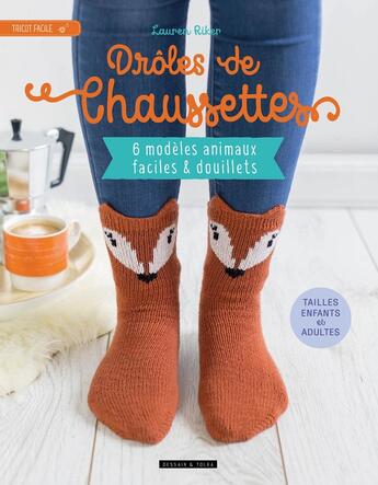 Couverture du livre « Drôles de chaussettes » de Lauren Ricker aux éditions Dessain Et Tolra