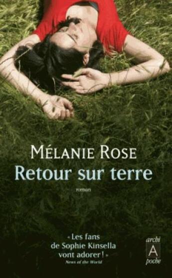 Couverture du livre « Retour sur terre » de Melanie Rose aux éditions Archipoche