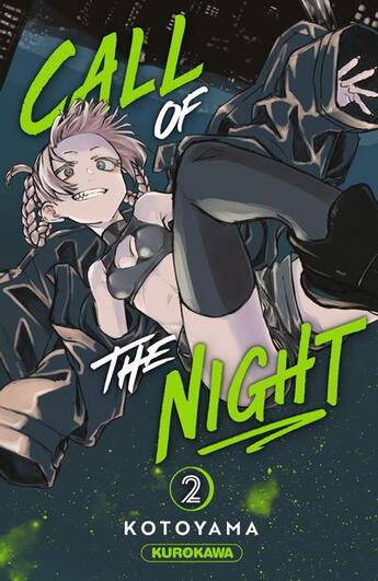 Couverture du livre « Call of the night Tome 2 » de Kotoyama aux éditions Kurokawa