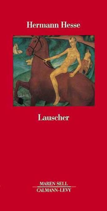 Couverture du livre « Lauscher » de Hesse-H aux éditions Calmann-levy