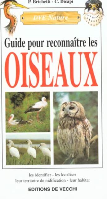Couverture du livre « Les oiseaux des champs » de Brichetti aux éditions De Vecchi