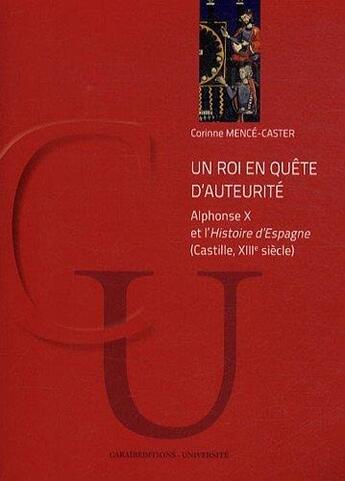 Couverture du livre « Un roi en quete d'auteurite » de  aux éditions Caraibeditions