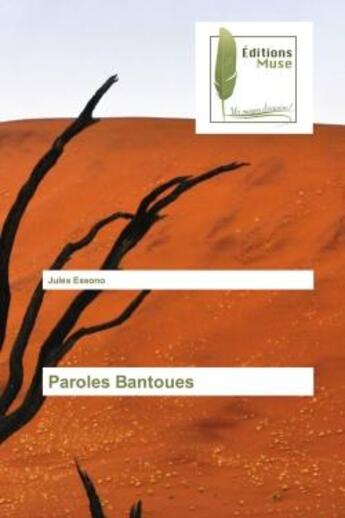 Couverture du livre « Paroles bantoues » de Essono Jules aux éditions Muse