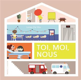 Couverture du livre « Toi, moi, nous » de Lorea De Vos aux éditions Marcel Et Joachim