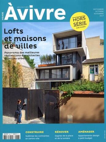 Couverture du livre « Architectures a vivre hs n 36- lofts /septembre-novembre 2017 » de  aux éditions Architectures A Vivre