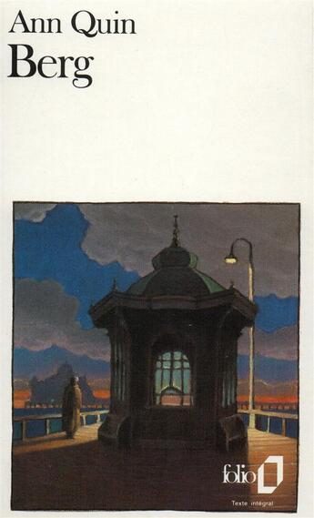 Couverture du livre « Berg » de Ann Quin aux éditions Folio