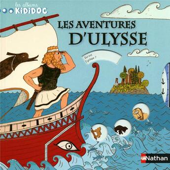 Couverture du livre « Les aventures d'Ulysse ; où est Cyclope ? » de Anne-Sophie Baumann aux éditions Nathan