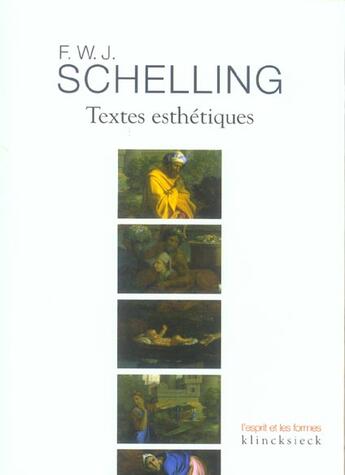 Couverture du livre « Textes esthetiques - illustrations, noir et blanc (édition 2005) » de Schelling/Tilliette aux éditions Klincksieck