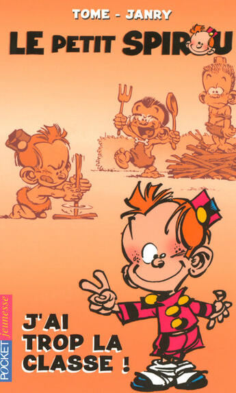 Couverture du livre « Le Petit Spirou Tome 8 » de Janry/Tome aux éditions Pocket Jeunesse