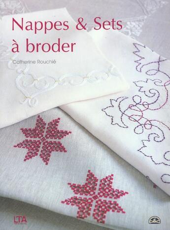 Couverture du livre « Nappes Brodees » de Rouchie Catherine aux éditions Le Temps Apprivoise