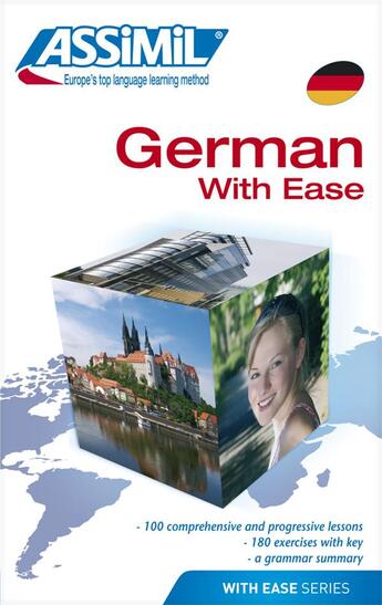 Couverture du livre « German with ease » de Gudrun Romer et Andrea Stettler aux éditions Assimil