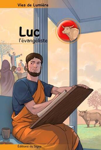 Couverture du livre « Luc l'évangéliste » de Marie Malcurat aux éditions Signe