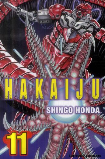 Couverture du livre « Hakaiju Tome 11 » de Shingo Honda aux éditions Delcourt