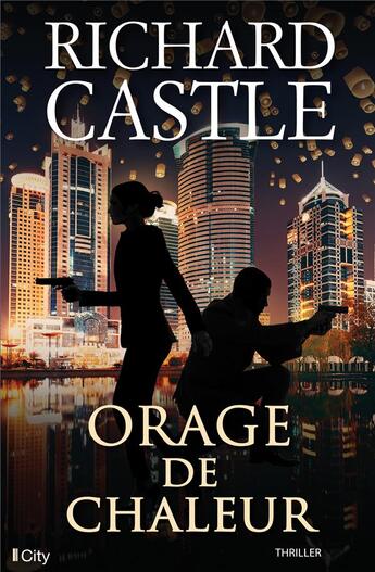 Couverture du livre « Orage de chaleur » de Richard Castle aux éditions City