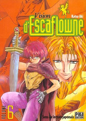 Couverture du livre « Vision d'escaflowne t.6 » de Katsu Aki aux éditions Pika