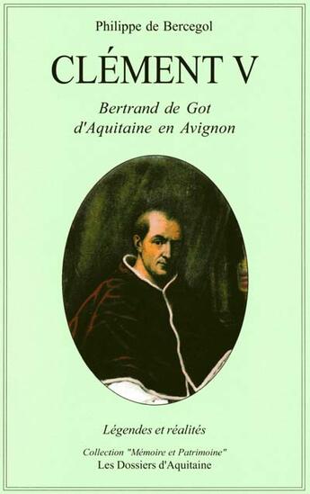 Couverture du livre « Clement v » de De Bercegol aux éditions Dossiers D'aquitaine