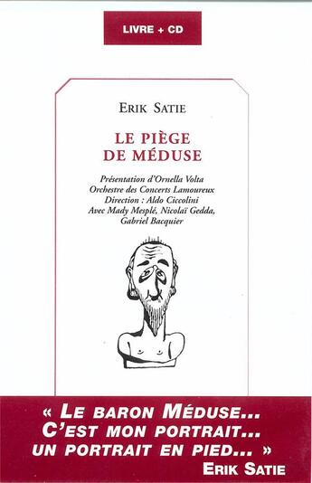 Couverture du livre « Le piège de méduse » de Erik Satie aux éditions Castor Astral