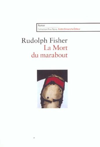 Couverture du livre « La mort du marabout » de A Preciser aux éditions Actes Sud