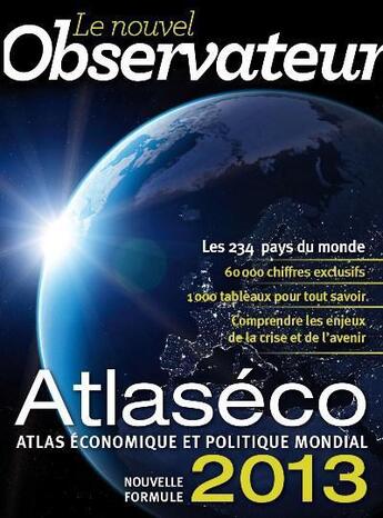 Couverture du livre « Atlaséco 2013 » de Bertrand Clare aux éditions Le Nouvel Observateur