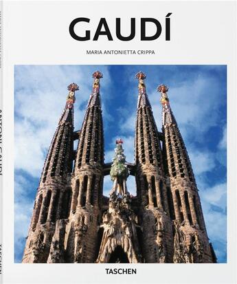 Couverture du livre « Gaudi » de Peter Gossel aux éditions Taschen