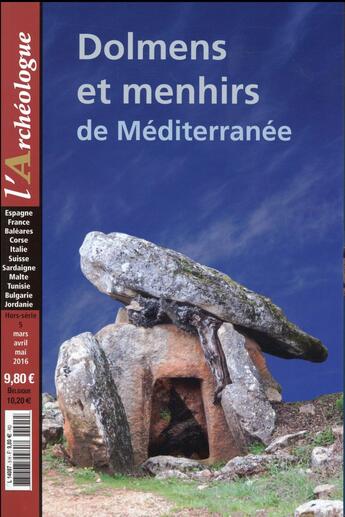 Couverture du livre « Dolmens et mehirs de Méditerranée » de Lontcho Frederic aux éditions Archeologie Nouvelle