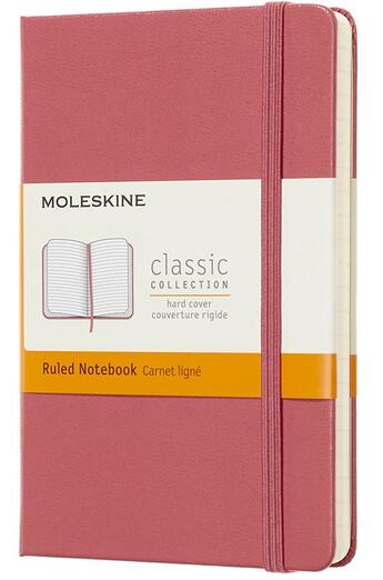 Couverture du livre « Carnet ligné poche rigide rose daisy » de  aux éditions Moleskine