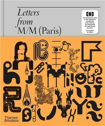 Couverture du livre « Letters from m/m (Paris) » de Paul Mcneil aux éditions Thames & Hudson