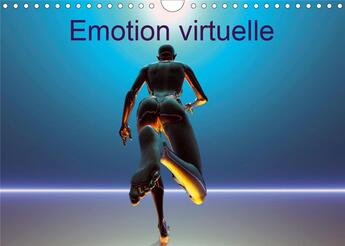 Couverture du livre « Emotion virtuelle (Calendrier mural 2020 DIN A4 horizontal) ; Créations imaginaires numériques (Calendrier mensuel, 14 Pages ) » de K.A. Redinard aux éditions Calvendo