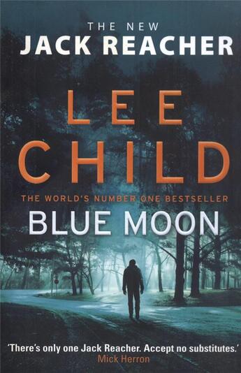 Couverture du livre « BLUE MOON - JACK REACHER » de Lee Child aux éditions Random House Uk