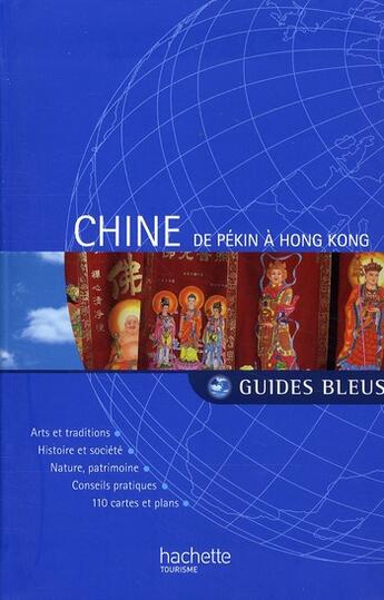 Couverture du livre « Chine ; de Pékin à Hong Kong » de  aux éditions Hachette Tourisme