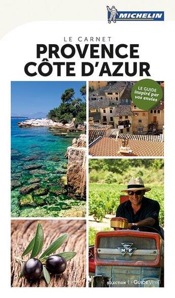 Couverture du livre « Guide touristique Provence-Alpes-Côte d'Azur » de Collectif Michelin aux éditions Michelin