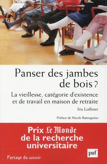 Couverture du livre « Panser des jambes de bois? » de Iris Loffeier aux éditions Puf