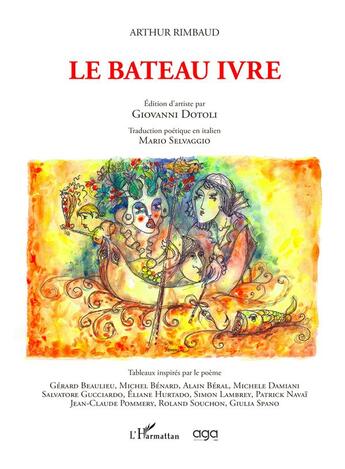 Couverture du livre « Le bateau ivre » de Giovanni Dotoli et Mario Selvaggio aux éditions L'harmattan