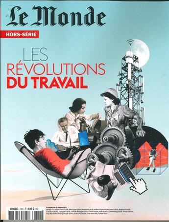 Couverture du livre « Le monde hs n 78 : le travail - septembre 2021 » de  aux éditions Le Monde Hors-serie