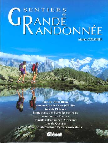 Couverture du livre « Sentiers de grande randonnée » de Mario Colonel aux éditions Glenat