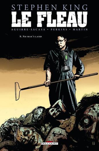 Couverture du livre « Le fléau t.9 ; no man's land » de Roberto Aguirre-Sacasa et Laura Martin et Mike Perkins aux éditions Delcourt