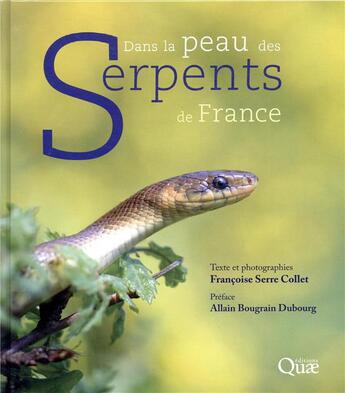 Couverture du livre « Dans la peau des serpents de France (2e édition) » de Francoise Serre-Collet et Allain Bougrain Dubourg aux éditions Quae