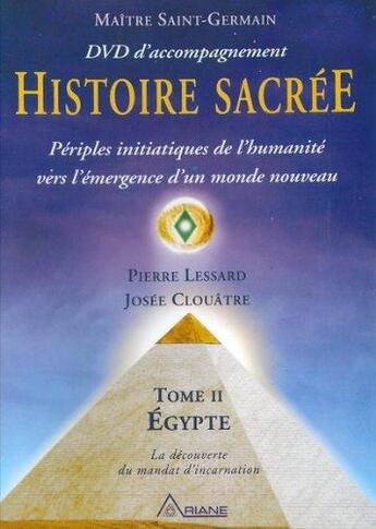 Couverture du livre « Histoire Sacree T2 : Dvd D'Accompagnement » de Pierre Lessard & Jos aux éditions Ariane