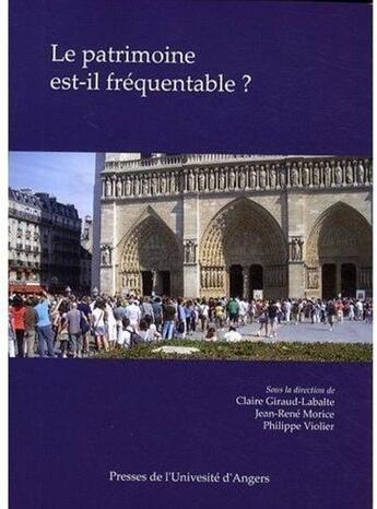 Couverture du livre « PATRIMOINE EST IL FREQUENTABLE » de Pur aux éditions Pu De Rennes