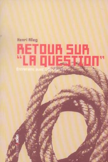 Couverture du livre « Retour sur 