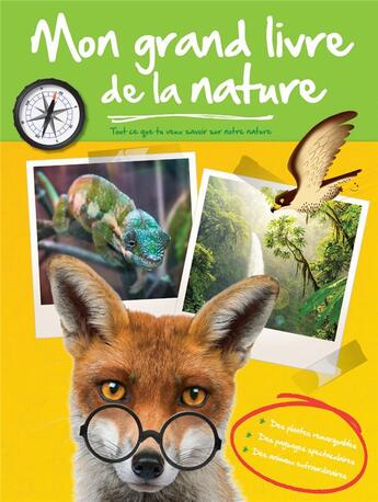 Couverture du livre « Mon grand livre de réponses ; mon grand livre de la nature ; tout ce que tu veux savoir sur notre nature » de  aux éditions Yoyo Books