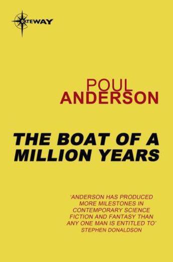 Couverture du livre « The Boat of a Million Years » de Poul Anderson aux éditions Orion Digital