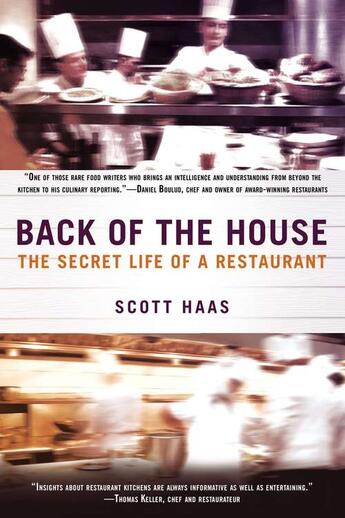 Couverture du livre « Back of the House » de Haas Scott aux éditions Penguin Group Us