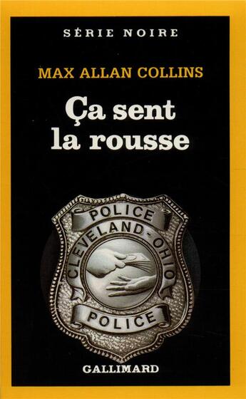 Couverture du livre « Ca sent la rousse » de Max Allan Collins aux éditions Gallimard