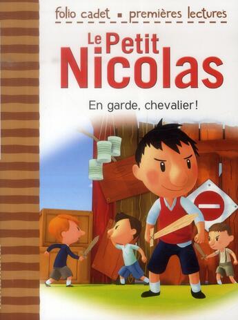 Couverture du livre « Le petit Nicolas Tome 20 : en garde, chevalier ! » de Emmanuelle Lepetit aux éditions Gallimard-jeunesse