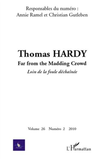 Couverture du livre « CYCNOS : Thomas Hardy ; far from the Madding Crowd ; loin de la foule déchaînée » de  aux éditions L'harmattan