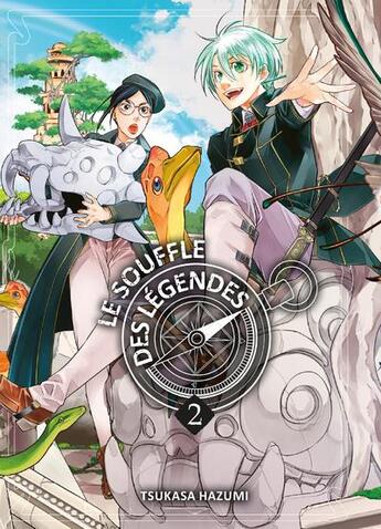 Couverture du livre « Le souffle des légendes Tome 2 » de Tsukasa Hazumi aux éditions Komikku